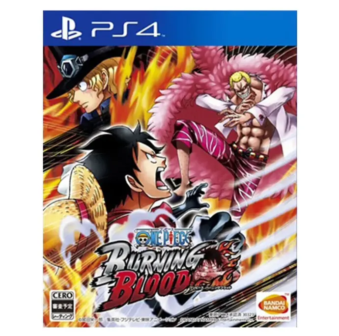 SONY PLAYSTATION 4  ONE PIECE BURNING BLOOD