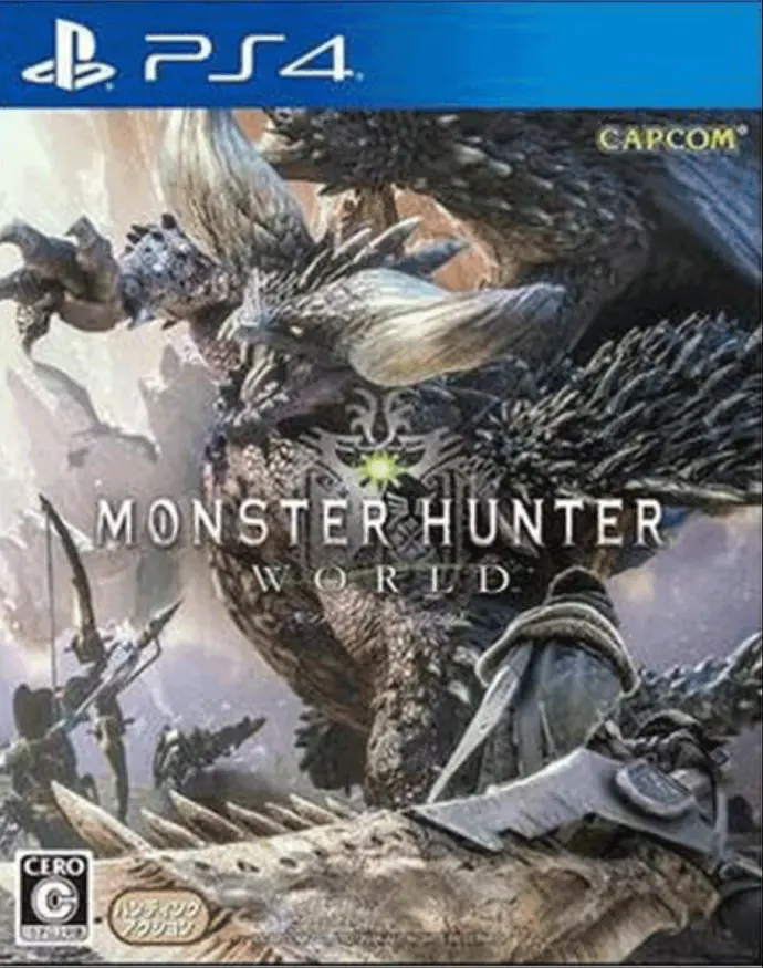 SONY PLAYSTATION 4 MOSTER HUNTER WORLD