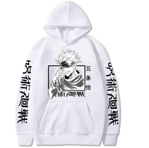 Sweat à capuche hoodie otaku animé JJK Satoru Gojo