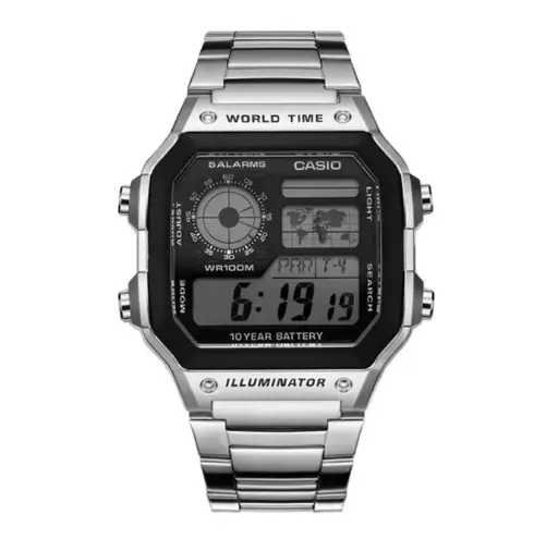 CASIO hommes d'affaires imperméable véritable pour hommes AE-1200WHD-1A